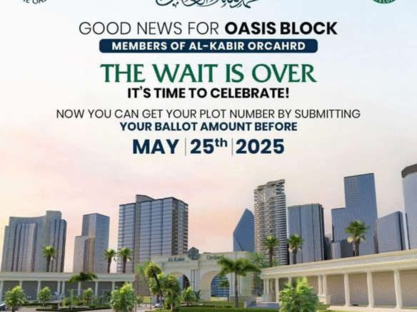 Al Kabir Orchard Oasis Block Balloting