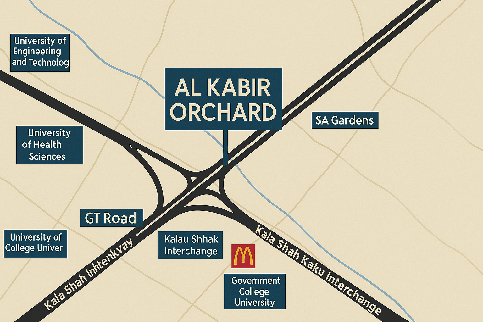 al kabir orchard location